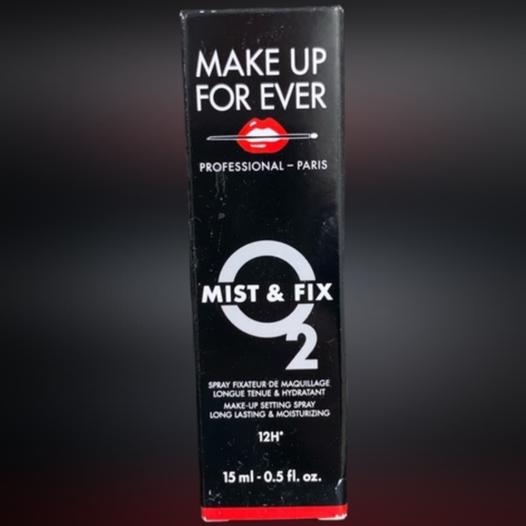 NWT *Mini* MAKE UP FOR EVER Mist & Fix O2 Hydrating Setting Spray 15mL! - Picture 3 of 13